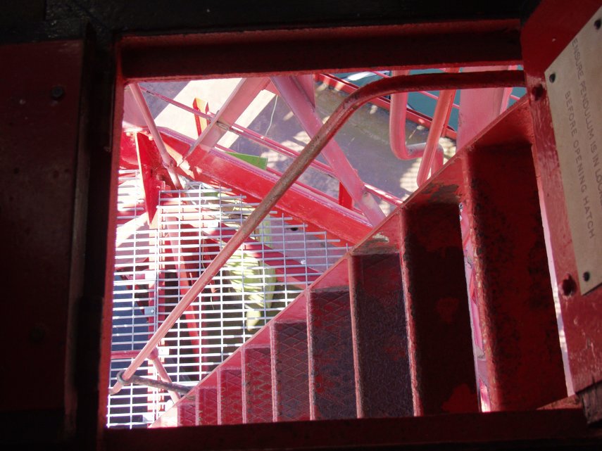 The Light Tower Stairway, Trinity, Tollesbury, Essex, England, Great Britain