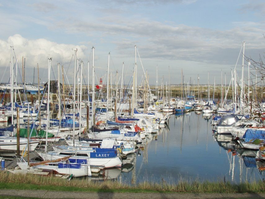 Tollesbury Marina, Tollesbury, Essex, England