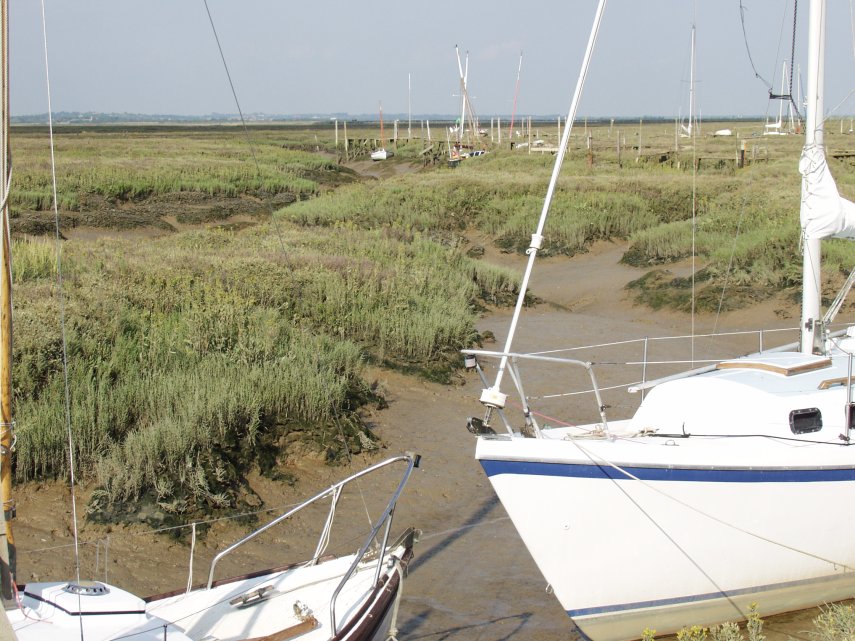 Navigable Channels, Tollesbury, Essex, England, Great Britain