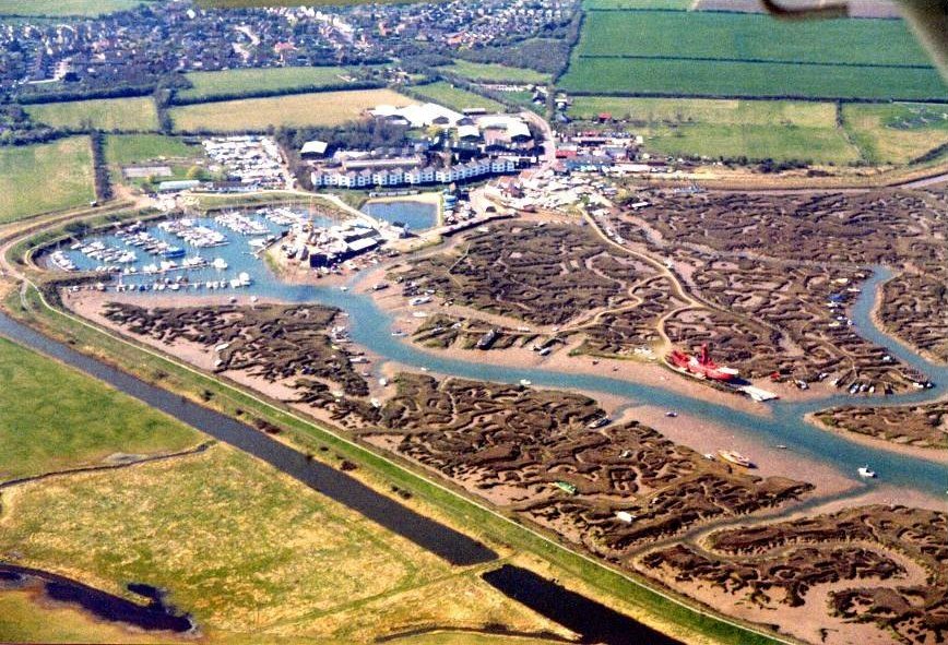 Tollesbury Waterside , Tollesbury, Essex, England, Great Britain