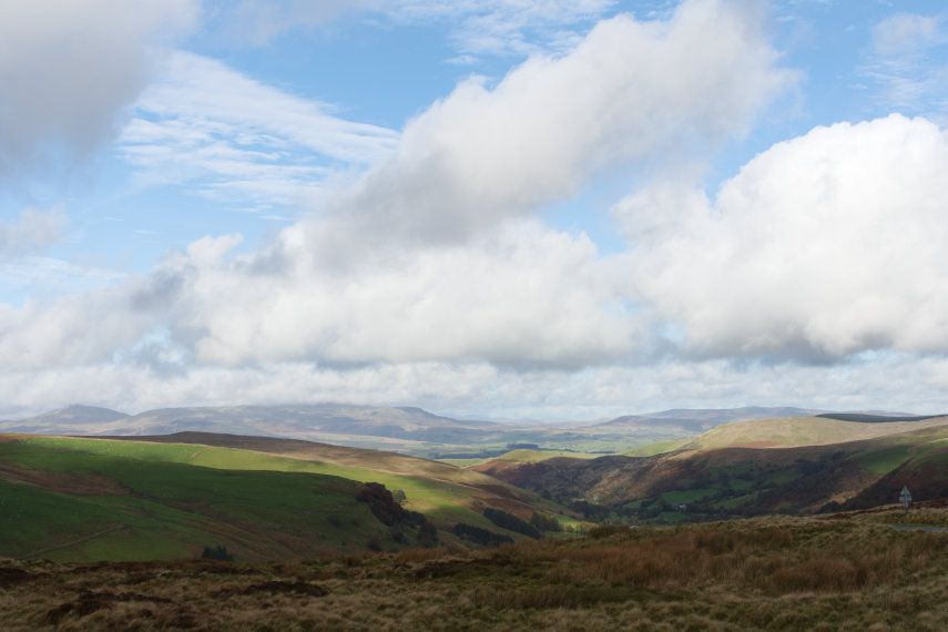 A view from Hellfire Pass, Lake Vyrnwy, Mongomeryshire