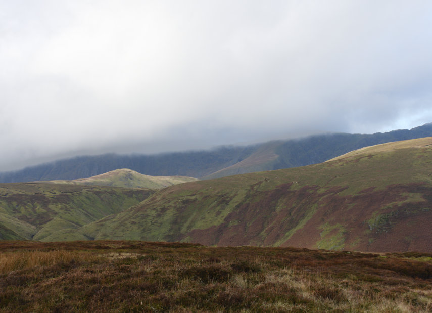 Mountains in the cloud, Hellfire Pass, Lake Vyrnwy, Mongomeryshire