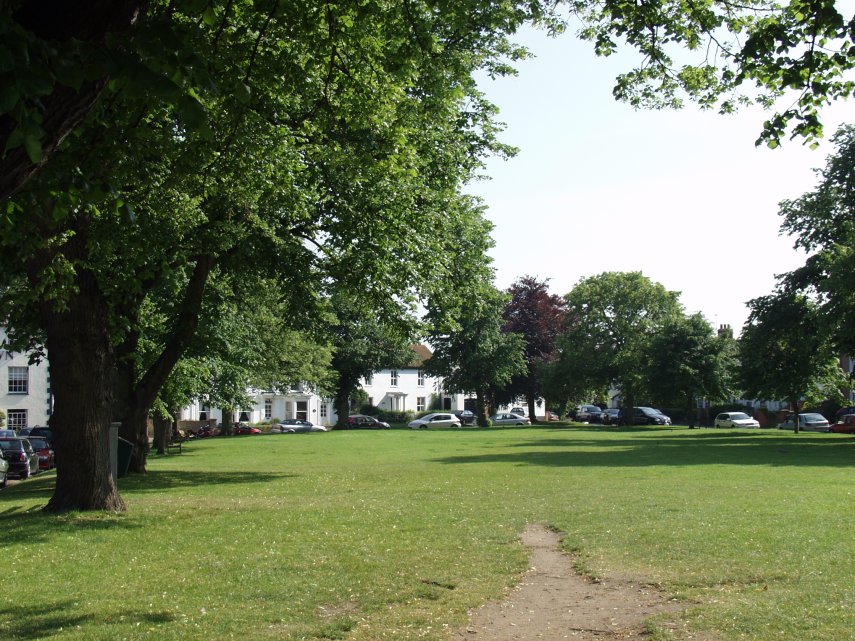 The Green (Buttlands), Wells-next-the-Sea, Norfolk, England, Great Britain