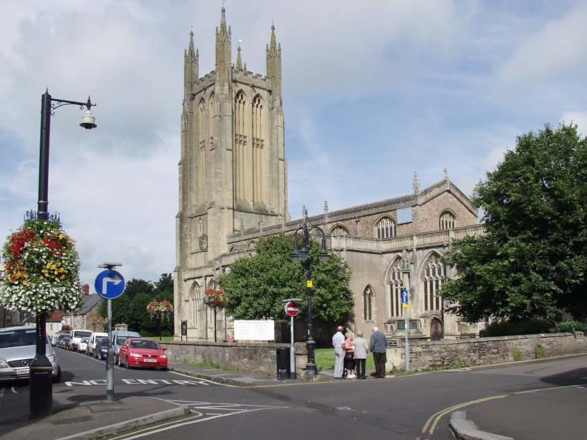 St. Cuthbert's Church, Wells, Somerset, England, Great Britain