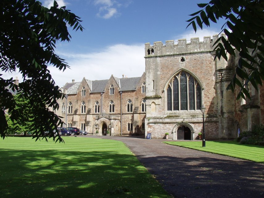 The Bishop's Palace, Wells, Somerset, England, Great Britain
