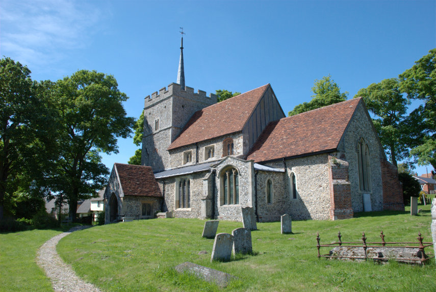 The Church of St. Mary the Virgin, Saffron Walden, Essex, England, Great Britain