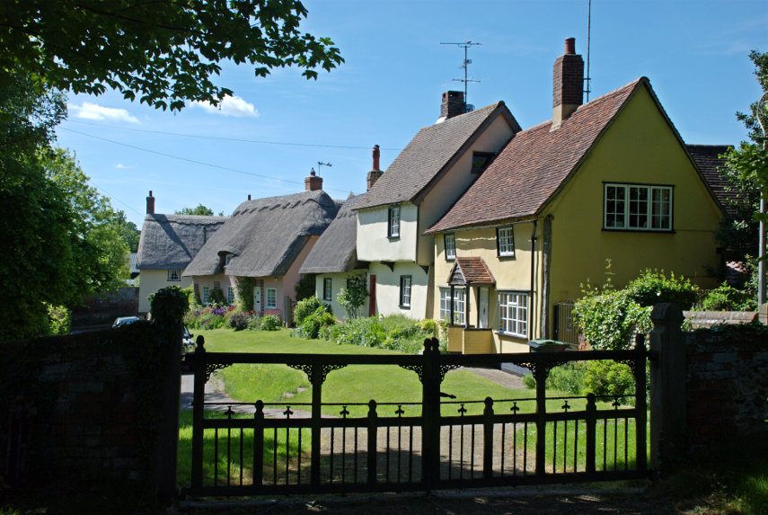 Church Path, Wendens Ambo, Saffron Walden, Essex, England, Great Britain