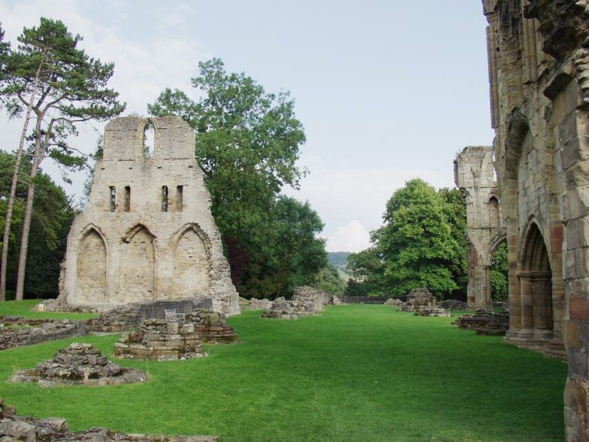 The 13th Century Priory, Much Wenlock, Shropshire, England