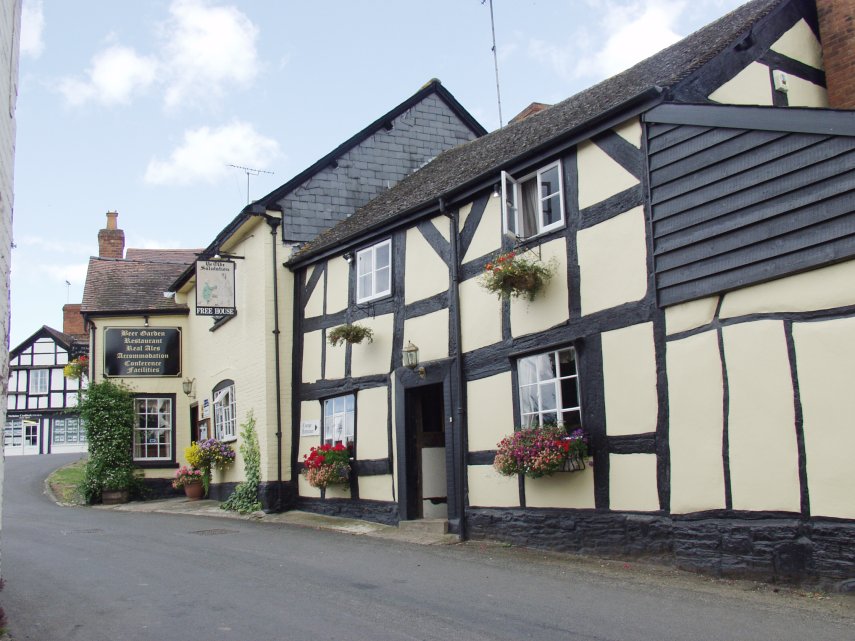 Ye Olde Salutation Inn, Weobley, Herefordshire, England, Great Britain