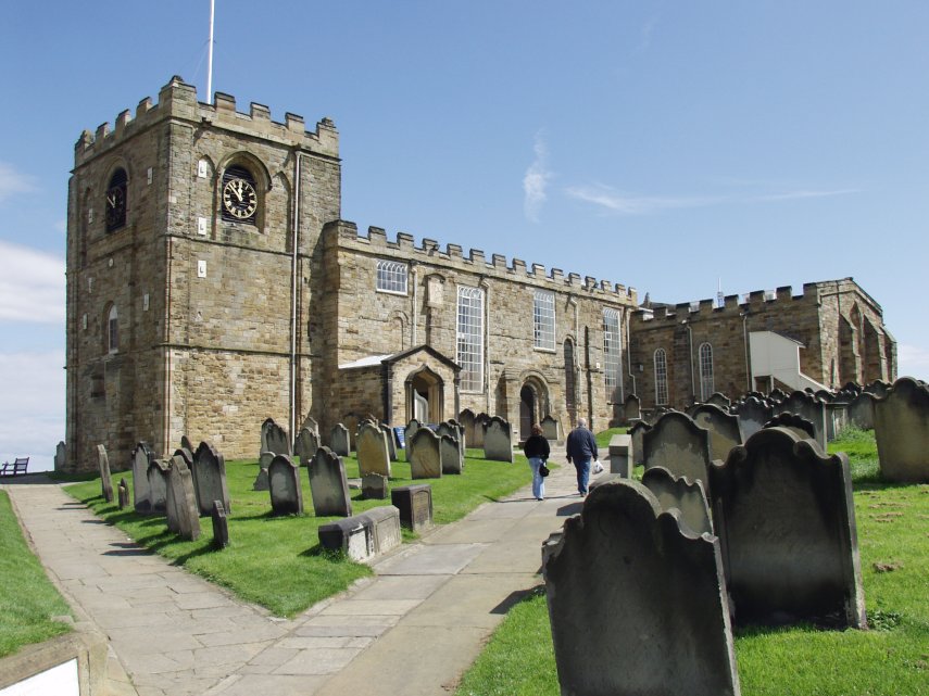 St. Mary's Church, Whitby, Yorkshire, England, Great Britain