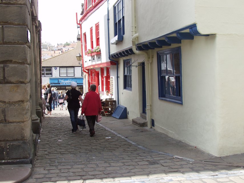 By the Town Hall, Whitby, Yorkshire, England, Great Britain