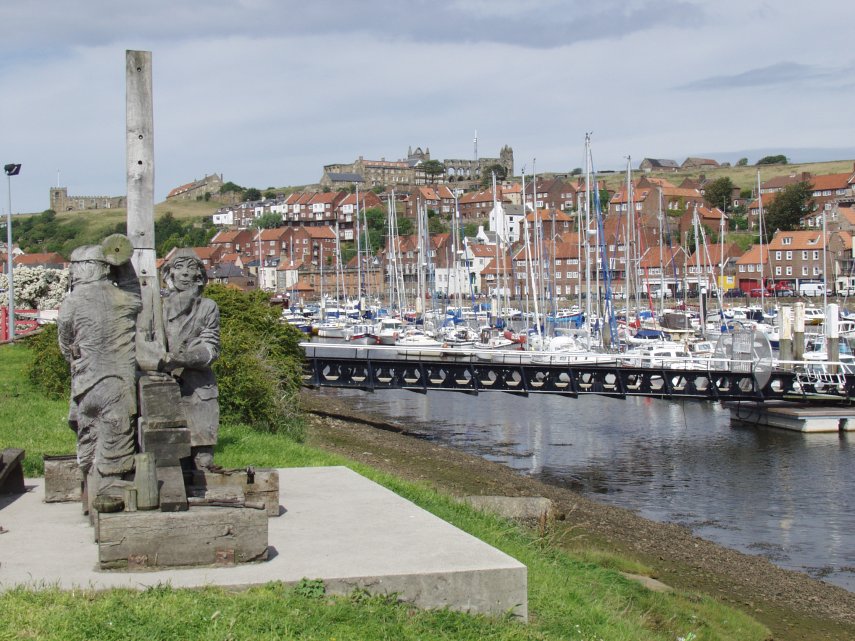 The Marina, Whitby, Yorkshire, England, Great Britain