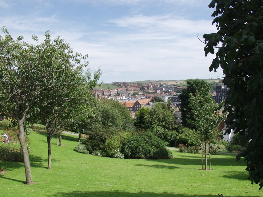 Pannett Park, Whitby, Yorkshire, England, Great Britain