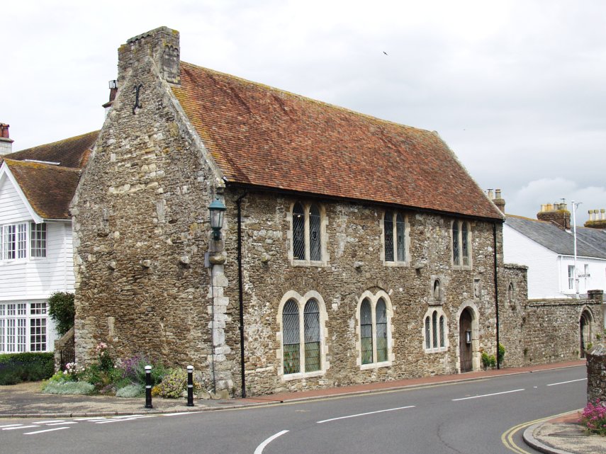 The 13th Century Court Hall, Winchelsea, Rye, Sussex, England, Great Britain