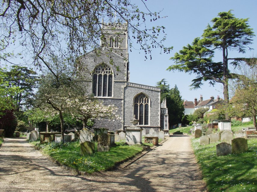 St. Mary's Church, Woodbridge, Suffolk, England, Great Britain