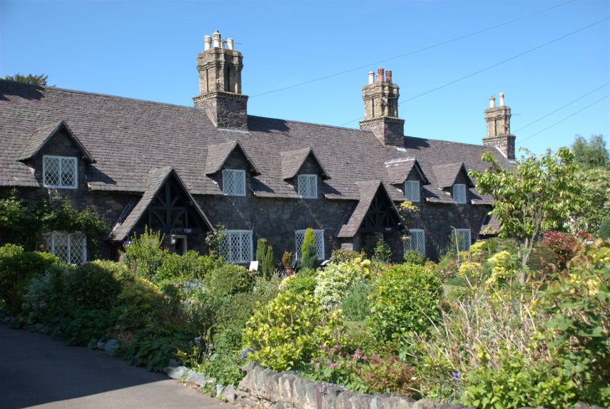 Miners Cottages, Woodhouse Eaves, Charnwood Forest, Leicestershire, England, Great Britain