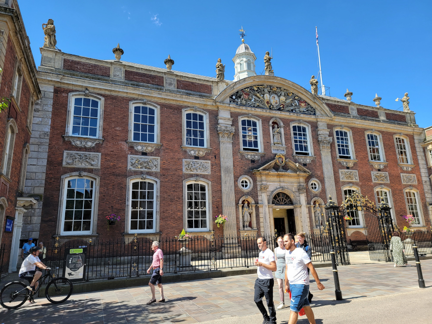 The Guildhall, Worcester, Worcestershire, England, Great Britain