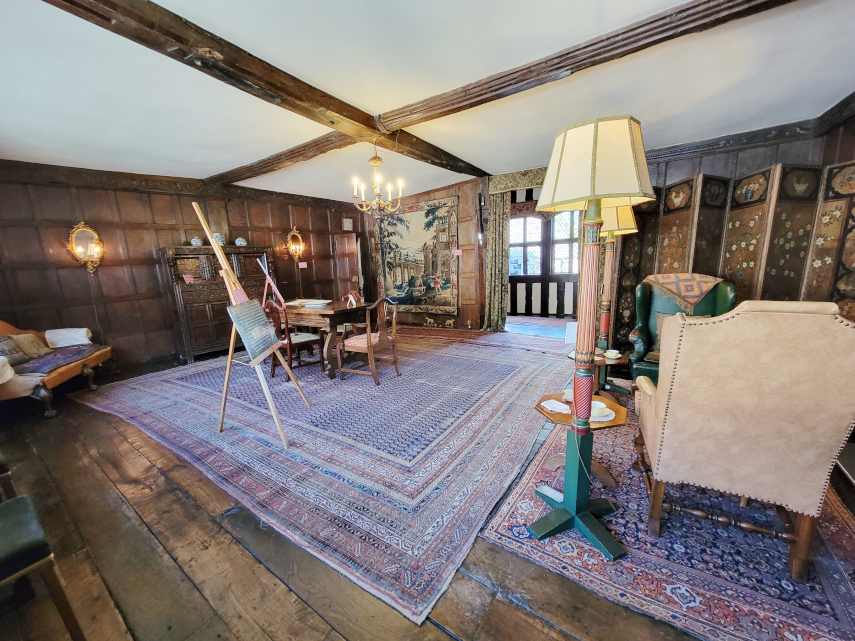 The Parlour, Greyfriars House, Worcester, Worcestershire, England