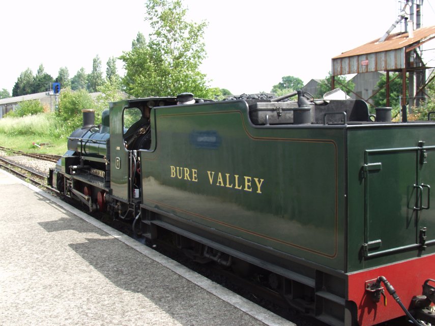 The Bure Valley Railway, Wroxham, Norfolk, England, Great Britain
