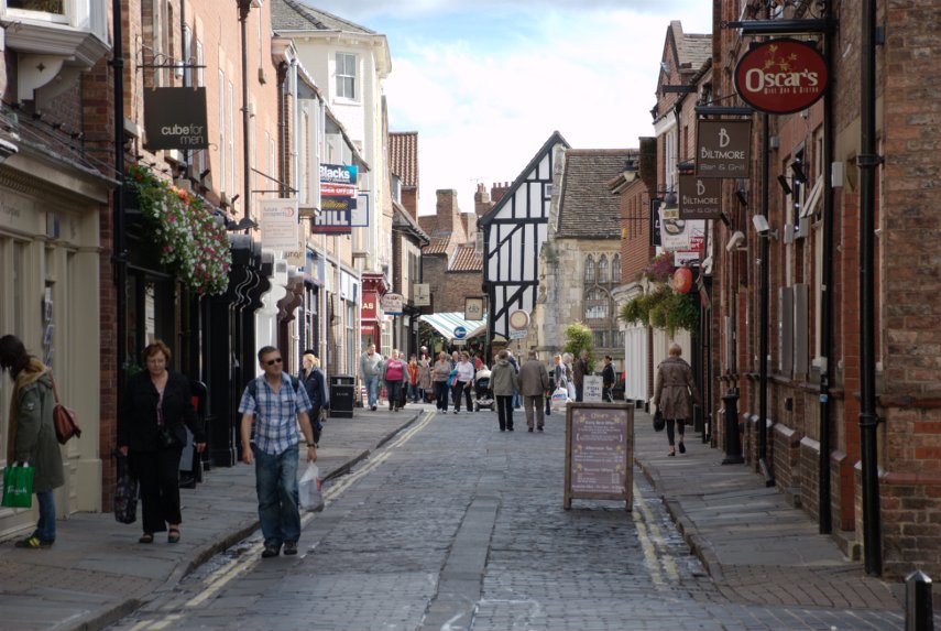 Swinegate, York, Yorkshire, England, Great Britain