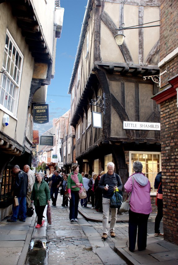 The Shambles, York, Yorkshire, England, Great Britain