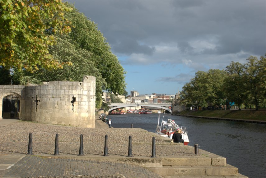 Photograph of the River Ouse, York, Yorkshire, England