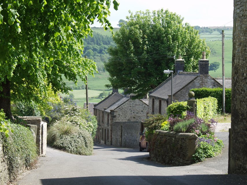 Bradford Lane, Youlgreave, Derbyshire, England, Great Britain