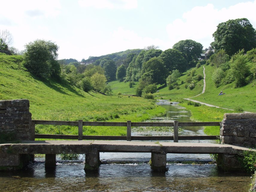 Bradford Dale, Youlgreave, Derbyshire, England, Great Britain