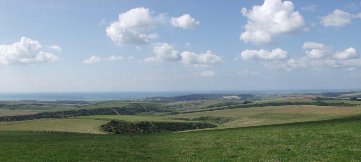 Firle Beacon, South Downs, Sussex, England