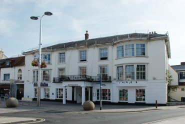 Photograph of the Danebury Hotel, Andover, Hampshire, England