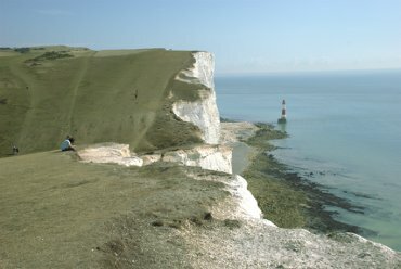 Between Beachy Head and Birling Gap, Eastbourne, Sussex, England