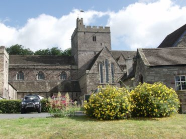 Brecon Cathedral, Brecon, Brecknockshire, Wales
