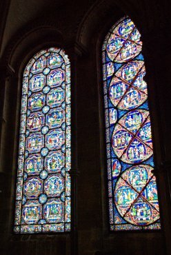 Photograph of an Ambulatory Window, Canterbury Cathedral, Canterbury, Kent, England