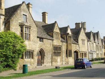 13th century house, Chipping Campden, Gloucestershire, England