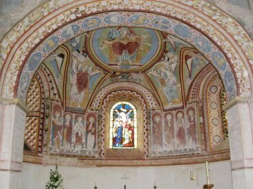 Photograph of the Apse, St. Michael and All Angels Church, Copford Green, Essex, England