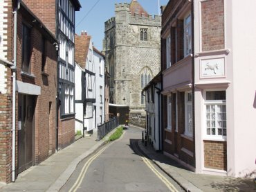 Swan Terrace, Old Town, Hastings, Sussex, England, Great Britain