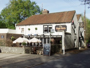 Photo of the Eight Bells Inn, Jevington, Sussex, England