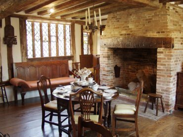 Photograph of 14th Century Little Hall, Barn Street, Lavenham, Suffolk, England