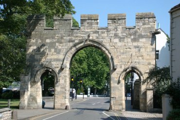 A view of Priory Gate, Lincoln, Lincolnshire, England