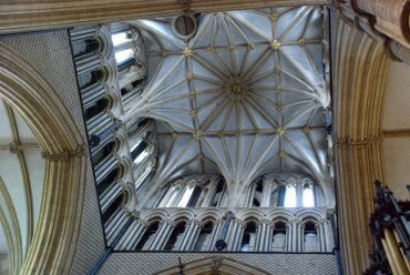The Tower Crossing, Lincoln Cathedral, Lincoln, Lincolnshire, England