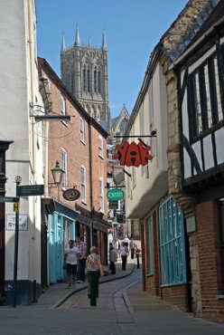 The view of the Strait, Lincoln, Lincolnshire, England