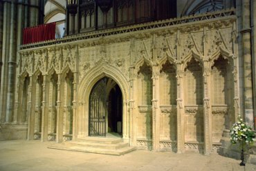 The Quire Screen, Lincoln Cathedral, Lincoln, Lincolnshire, England