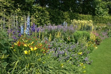 Herbaceous Garden, Anglesey Abbey, Cambridgeshire, England