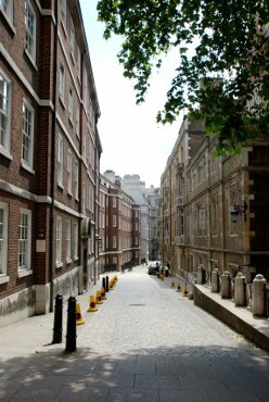Photograph of Middle Temple Lane, Temple, London, England