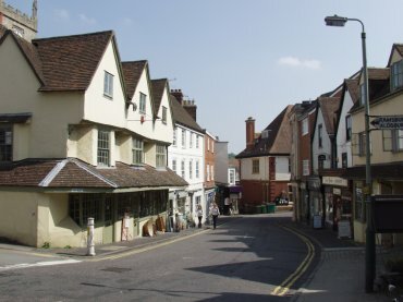 View of Marlborough, Wiltshire (Wilts), England