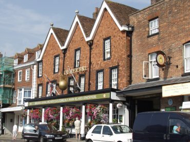 Photograph of the Castle and Ball Hotel, Marlborough, Wiltshire, England