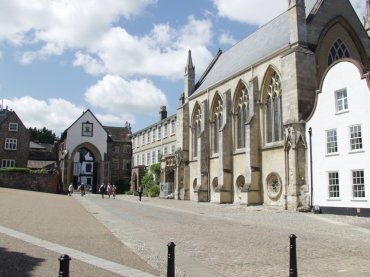 Photograph of Erpingham Gate from the inside, Norwich Cathedral, Norwich, Norfolk, England