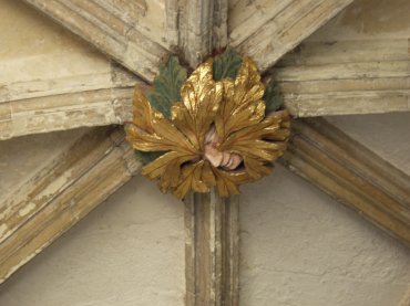Cathedral Cloisters ceiling boss