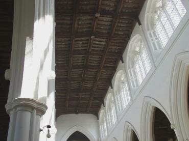 View of Thaxted church, Essex, England