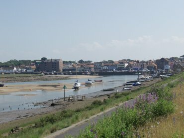 View of the Harbour, Wells-next-the-Sea, Norfolk, England